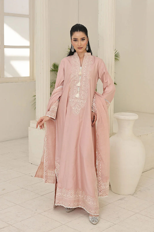 Made for Celebrations – Embroidered A-Line Silk 3-Piece Set