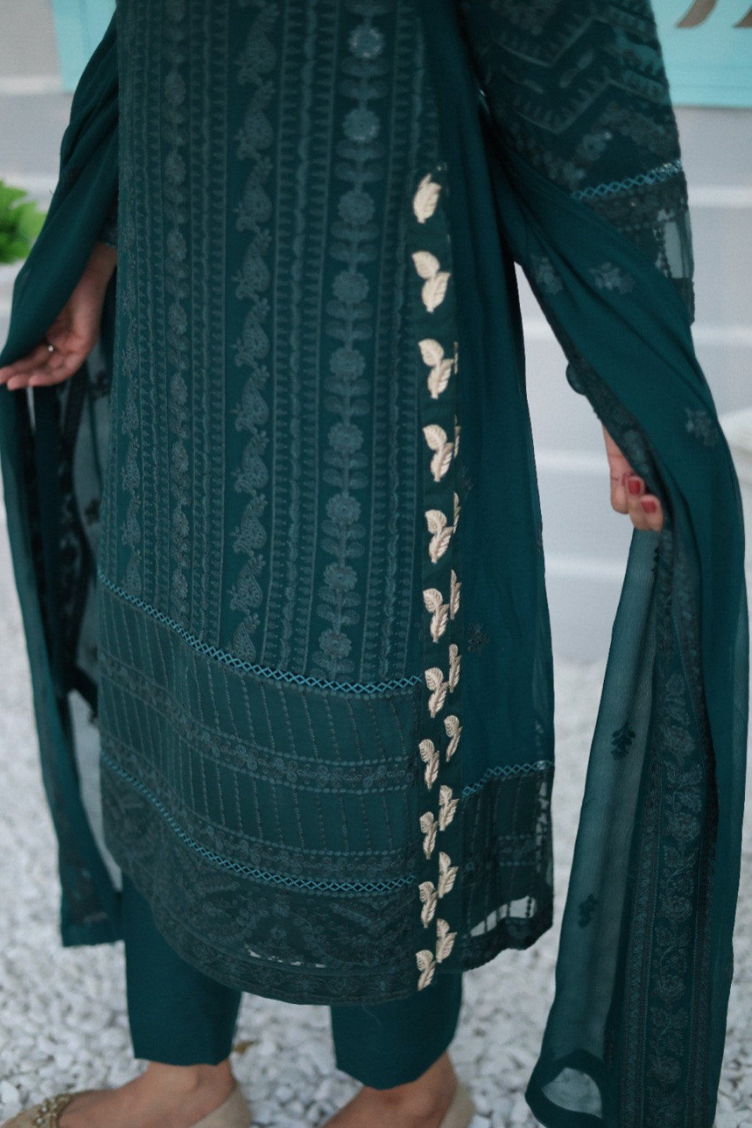 Emerald Green Formal Dress