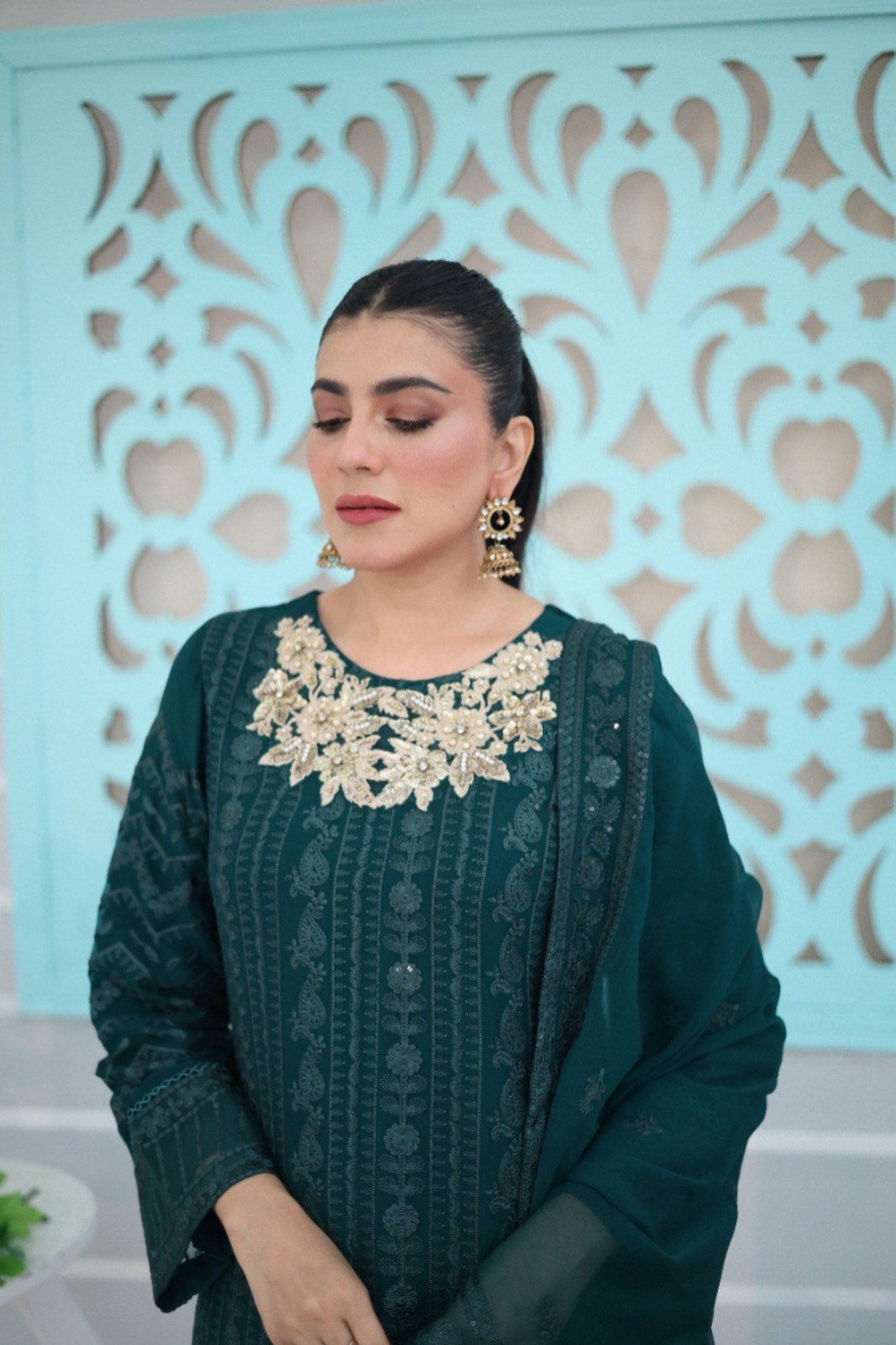 Emerald Green Formal Dress