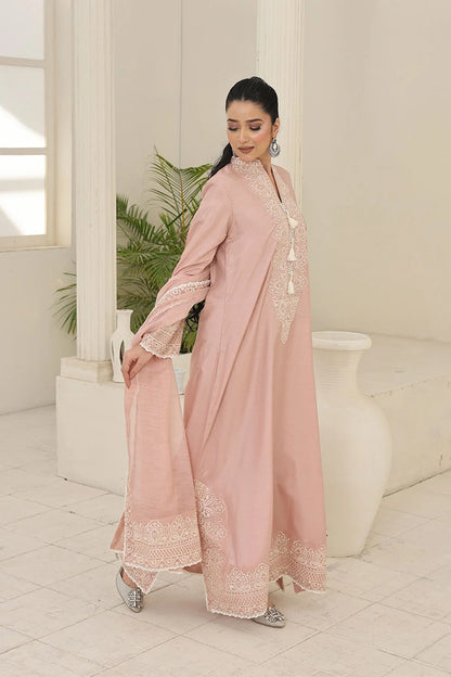 Made for Celebrations – Embroidered A-Line Silk 3-Piece Set