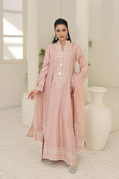 Made for Celebrations – Embroidered A-Line Silk 3-Piece Set
