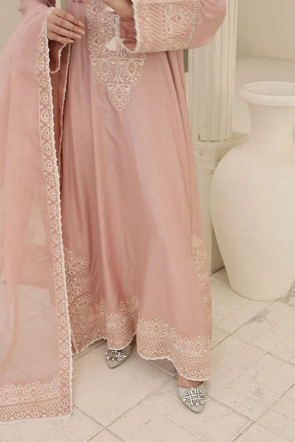 Made for Celebrations – Embroidered A-Line Silk 3-Piece Set