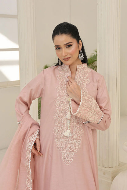 Made for Celebrations – Embroidered A-Line Silk 3-Piece Set