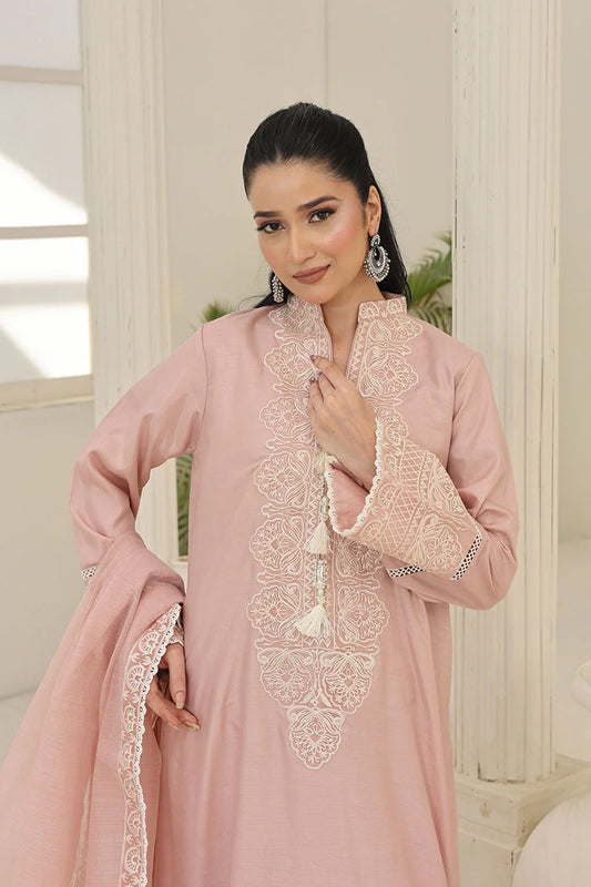 Made for Celebrations – Embroidered A-Line Silk 3-Piece Set