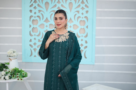 Emerald Green Formal Dress