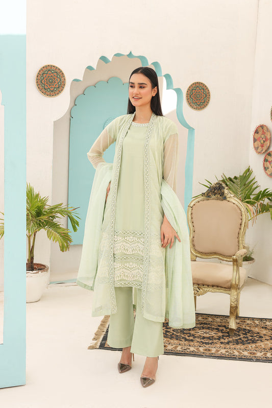 Pista Colour Traditional Dress for Women