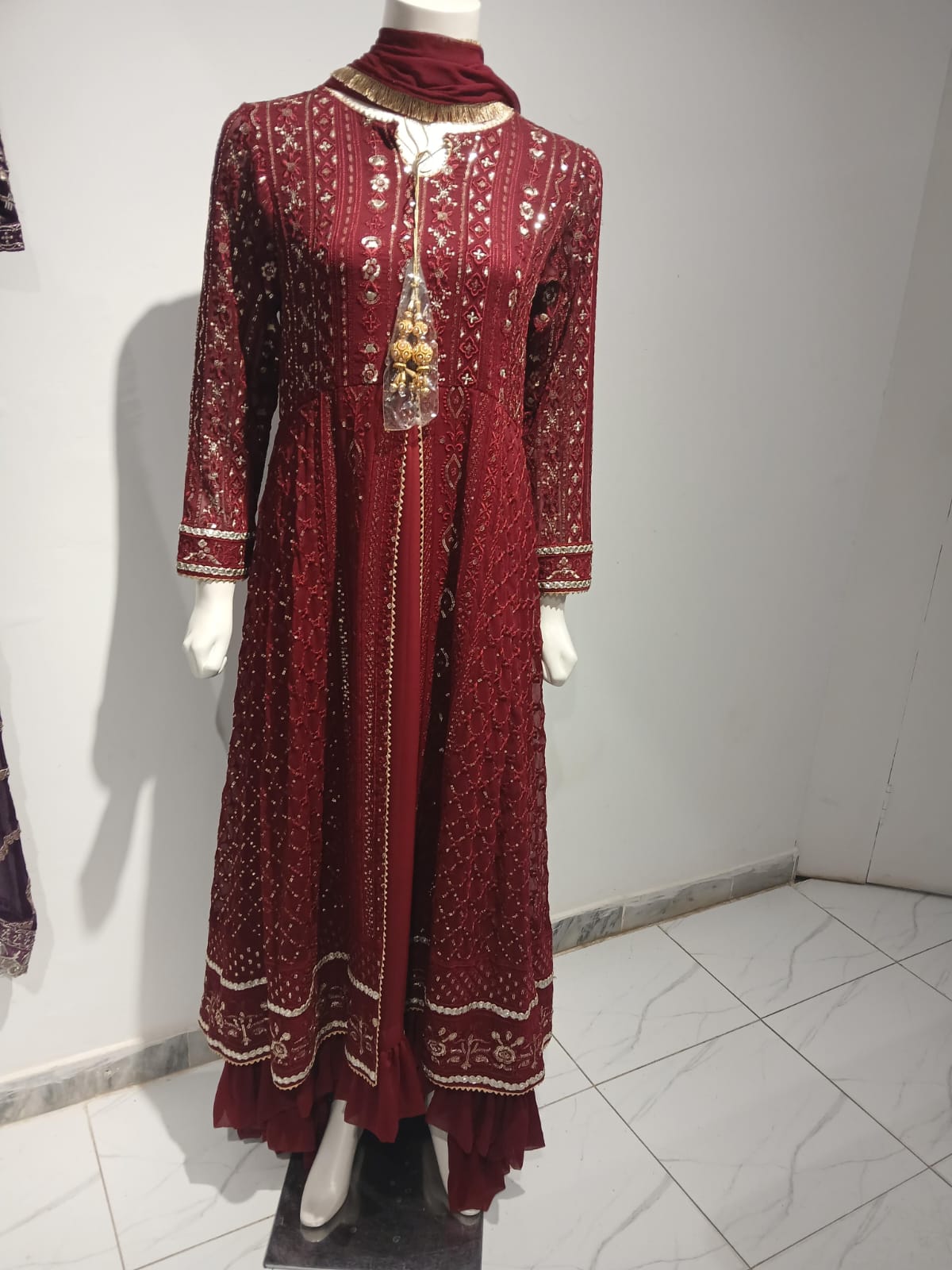 Royal Maroon Bloom