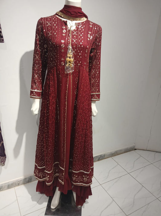 Royal Maroon Bloom